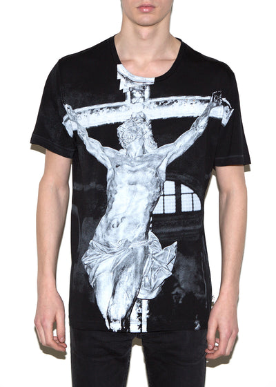 CROSS, Olivier Zahm for ONETSHIRT, Men Oversize Fit T-Shirt - ONETSHIRT 