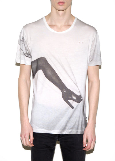 LEG, Olivier Zahm for ONETSHIRT, Men Oversize Fit T-shirt - ONETSHIRT 