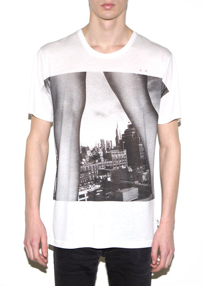 LEGS ON NYC, Olivier Zahm for ONETSHIRT, Men Oversize Fit T-shirt - ONETSHIRT 