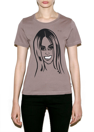 CARINE, Fashionistas by Michael Roberts, Women Regular Fit T-shirt - ONETSHIRT 
