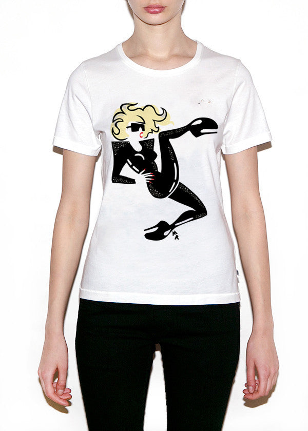 GAGA, Celebrities by Michael Roberts, Women Regular Fit T-shirt