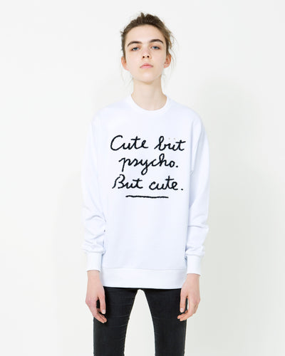 CUTE BUT PSYCHO, Unisex Sweatshirt - ONETSHIRT 