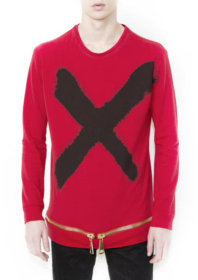 X BLACK Unisex Sweatshirt - ONETSHIRT 