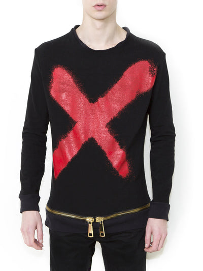 X RED Unisex Sweatshirt - ONETSHIRT 