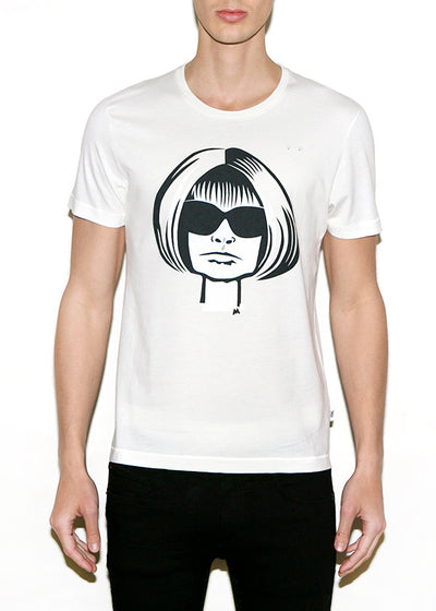 ANNA W, Fashionistas by Michael Roberts, Men Regular Fit T-shirt - ONETSHIRT 