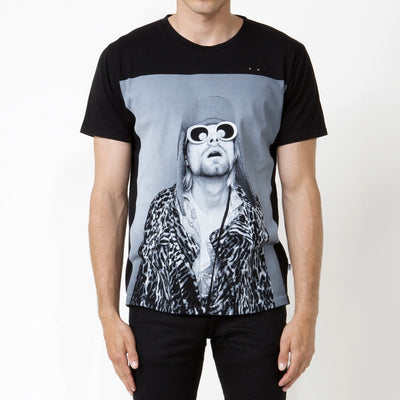 Kurt Cobain 2, Unisex Fit T-shirt Black - ONETSHIRT 